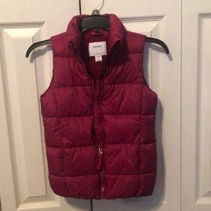 Old Navy girls size 8 puffer vest